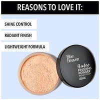 BLUE HEAVEN Flawless Finishing Powder Compact (Tan, 20 g)