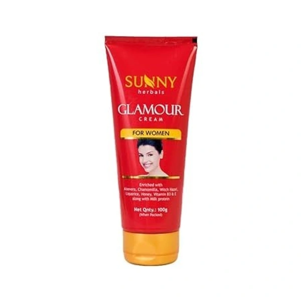 SUNNY Sunny Glamour Cream Enriched With Aloe Vera Tube Of 100 Gm