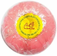 MYSORE SANDAL Mysore Sandal Sandal Jasmine & Rose Soap (150 G X 3) With Belt Loofah (4 Items in the set)