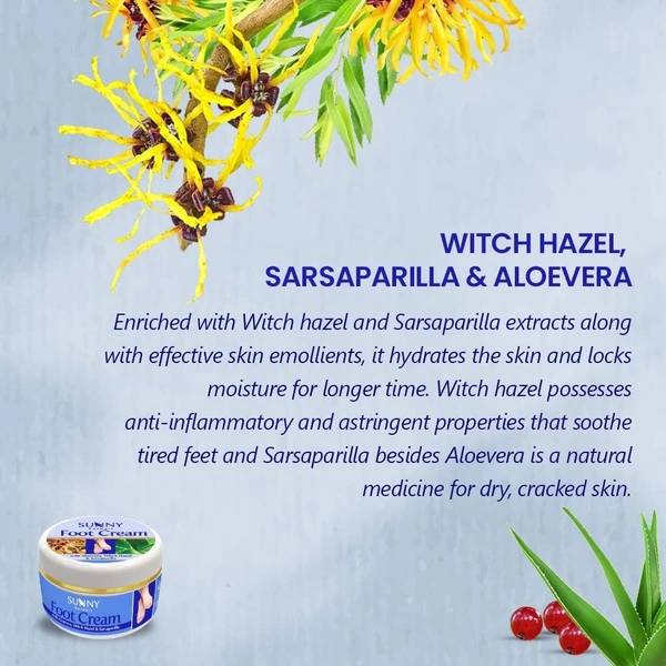 SUNNY Foot Care Cream (100 GM) (100 g)