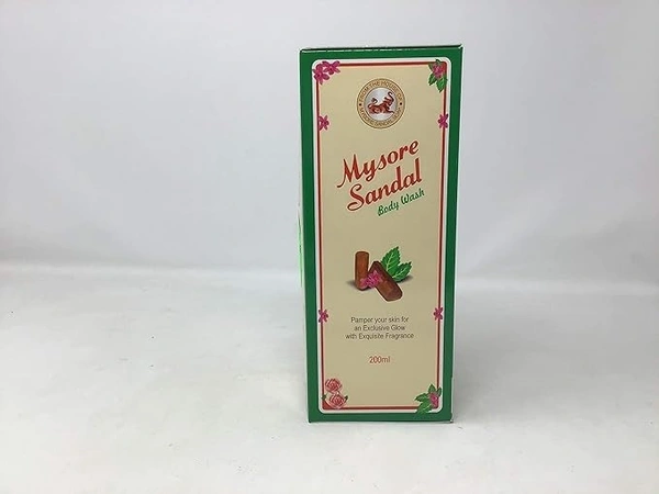 MYSORE SANDAL Body Wash with Loofah (200 ml)