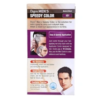 BIGEN Bigen Men's Speedy Color, Hair Color, 80g - Natural Black 101 (Pack of 1)