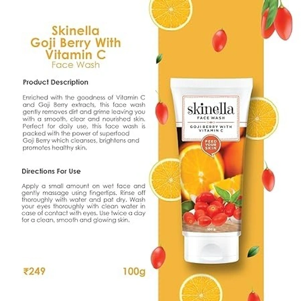 SKINELLA Goji Berry (100 ML) Face Wash (100 ml)