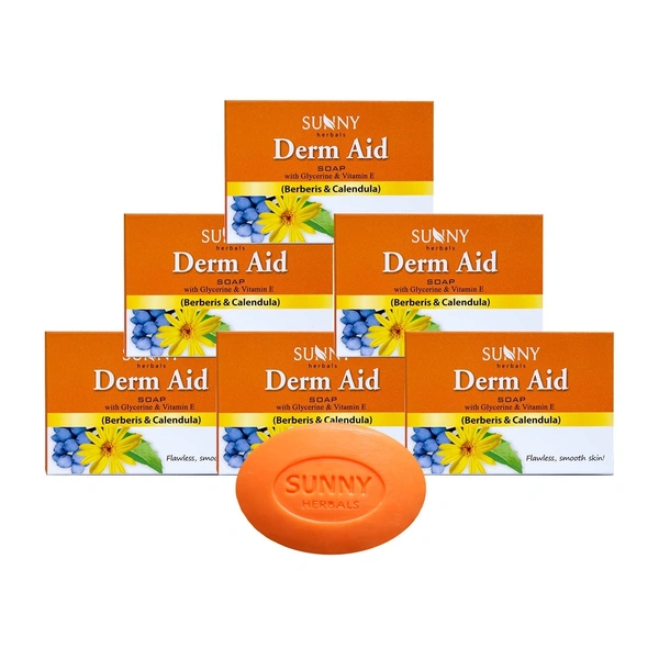 SUNNY Akne Aid Soap (75 GM X 6 PC) (6 x 75 g)