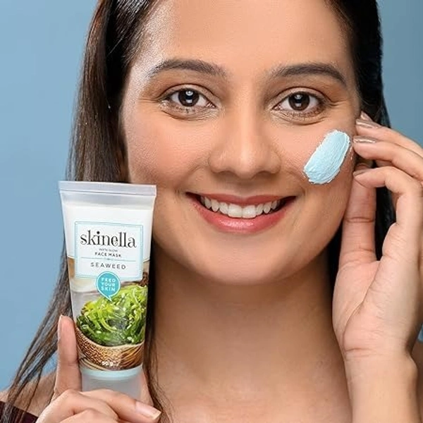 SKINELLA SEAWEED INSTA GLOW FACE MASK (50 g)