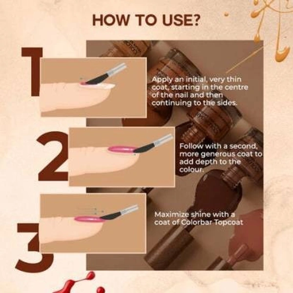 COLORBAR Vegan Nail Lacquer - (Pink-Sorbet 037)