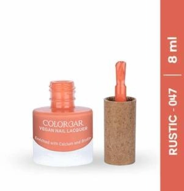 Colorbar COLORBAR Vegan Nail Lacquer - (Rustic 047) ILY ()