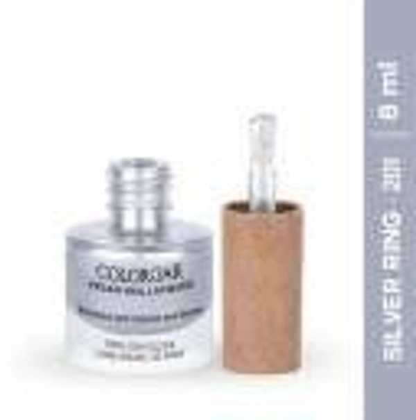 colorbar COLORBAR Vegan Nail Lacquer - (Silver Ring) Silver Ring () - 1