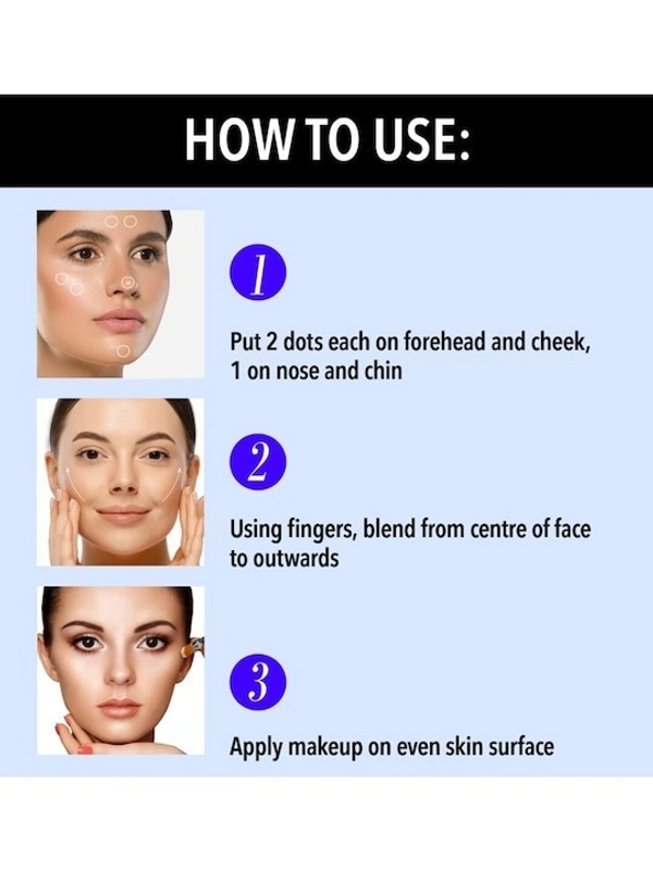 Blue heaven BLUE HEAVEN Flawless Makeup Base Primer - 30 ml (Transparent)