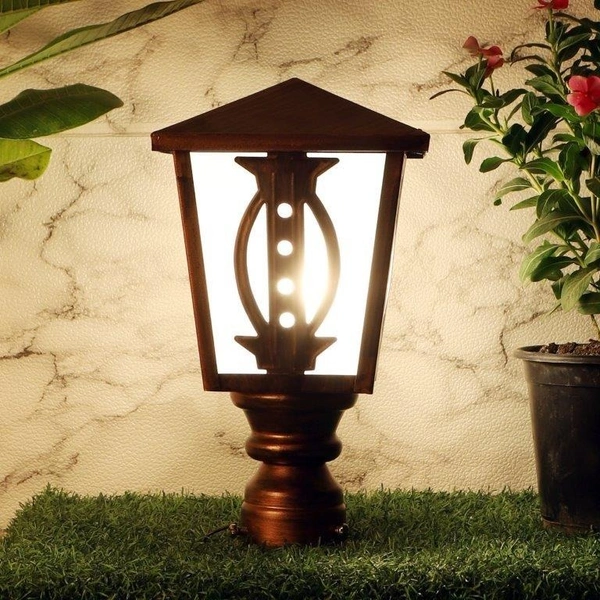 DELAMPS Copper Iron Gate Light - B22 holder - 078-COPPER-GL- without Bulb Regular