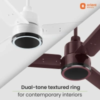 1200mm Ecotech Prime BLDC 5 Star Rated Ceiling Fan With Remote - 1200 mm, Bronze Copper