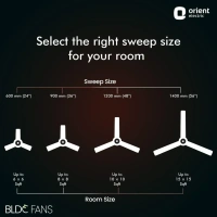 1200mm Jazz BLDC Decorative Ceiling Fan With Remote - 1200 mm, Royal Manioca