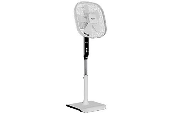 Orient Electric Stylus 400mm Pedestal Fan with CTX Technology & Remote Control (White) - 400mm, White