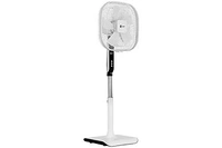 Orient Electric Stylus 400mm Pedestal Fan with CTX Technology & Remote Control (White) - 400mm, White