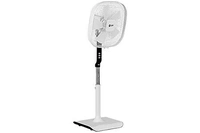 Orient Electric Stylus 400mm Pedestal Fan with CTX Technology & Remote Control (White) - 400mm, White