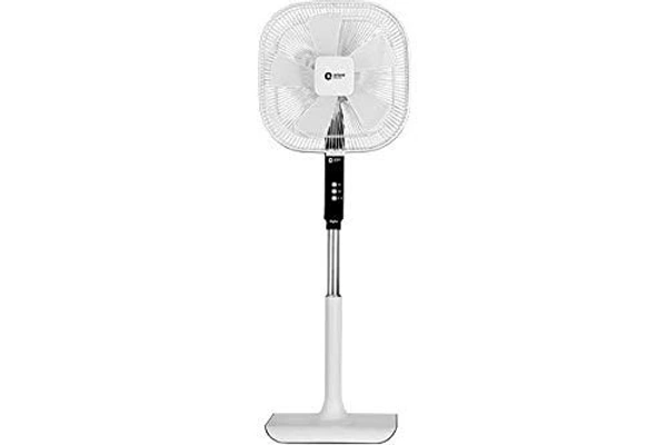 Orient Electric Stylus 400mm Pedestal Fan with CTX Technology & Remote Control (White) - 400mm, White