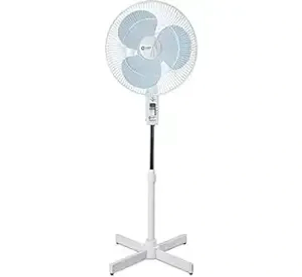 Orient Electric STAND 31 400 mm Anti Dust 3 Blade Pedestal Fan - 400mm, crystal white