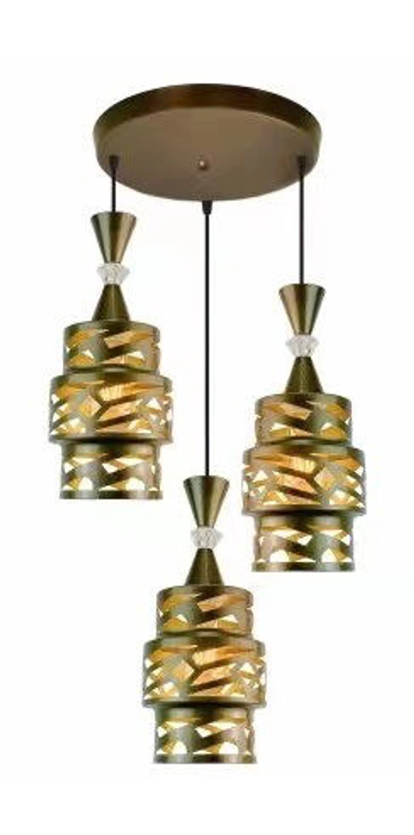 delamps Antique 202 Pendant Hanging Ceiling Light for Dining Restaurant Bar Café,Black