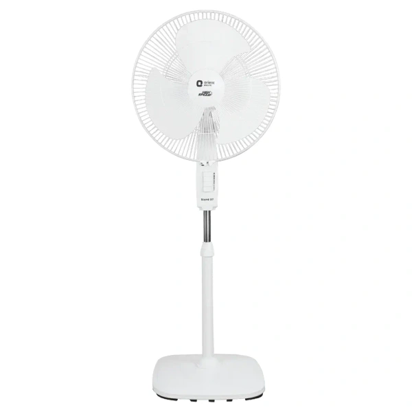 Orient Electric Stand- 37 400 mm Pedestal Fan BY ORIENT - 400mm, signal white