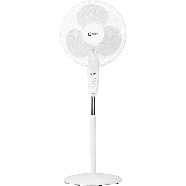 Orient Stand-33, 400 mm Pedestal Fan, 1330rpm - 400mm, signal white