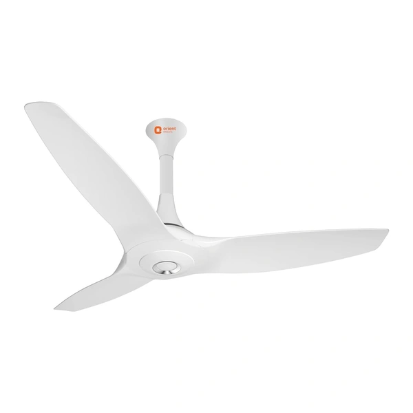 Orient Electric Aeroquiet Noiseless Premium Ceiling Fan for Home | 18-pole strong motor | 48 inch (1230 mm) (White, Pack of 1) - 1230 mm, white