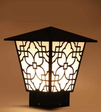 delamps Waterproof Gate Light for home Gate | Front Main Gate, Exterior, Entrence Home, Hotels, Garden, Pillar, Pole, Even a Foyer or entryway Bulb Included - Set of 1