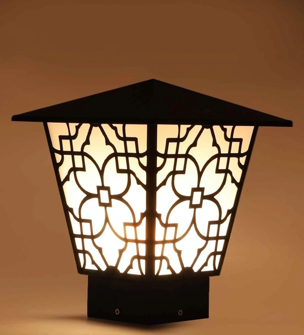 delamps Waterproof Gate Light for home Gate | Front Main Gate, Exterior, Entrence Home, Hotels, Garden, Pillar, Pole, Even a Foyer or entryway Bulb Included - Set of 1