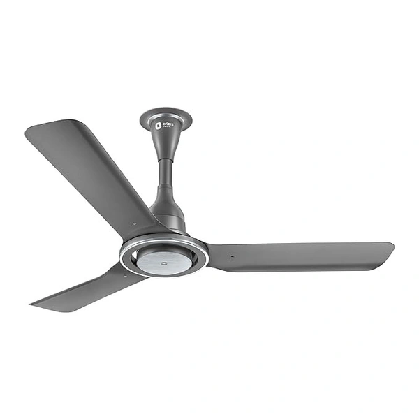 Orient Electric 1200 mm I Float| BLDC ceiling fan | BEE 5-star rated | Compatible with existing regulators | Up to 50% energy-saving | 3-year warranty | Grey, pack of 1 - 1200 mm, Gray