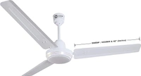 Orient Electric New Breeze Decorative ceiling fan | Ribbed Blades and durable copper motor - 1050 mm, White