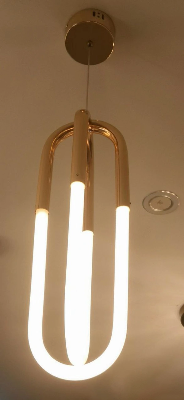 Delamps Hanging LED lamp VENUS, 16W, 3000K, Brass - White