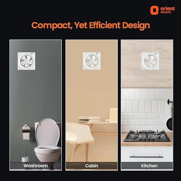 Orient Electric Ventilator Dx 200mm Fan (White) (White) - 150mm, White