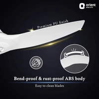 Orient Electric Aeroquiet Noiseless Premium Ceiling Fan for Home | 18-pole strong motor | 48 inch (1230 mm) (White, Pack of 1) - 1230 mm, white