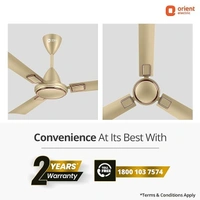 Orient Electric 1200 mm Falcon Deco Ceiling Fan - 1200 mm, Royal Manioca
