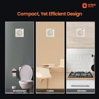 Orient Electric 100 MM Smart Air Exhaust Ventilator Fan (White) - 100mm, Off white