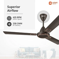Orient Electric 1200 mm Falcon Deco Ceiling Fan - 1200 mm, Metallic Bronze Copper