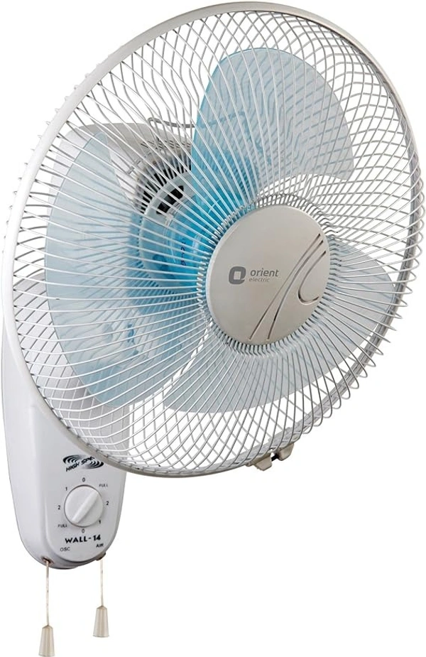 Orient Electric Wall 300mm Wall Fan (Crystal White) - 300mm, crystal white