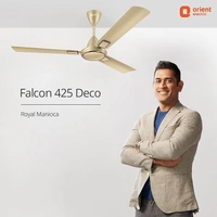 Orient Electric 1200 mm Falcon Deco Ceiling Fan - 1200 mm, Royal Manioca