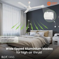 Orient Electric’s 1200 mm Hector 500 | BLDC fan with regulator compatibility | Saves up to 50% on electricity bills | 3-year warranty | Pearl White, pack 1 - 1200 mm, Pearl White