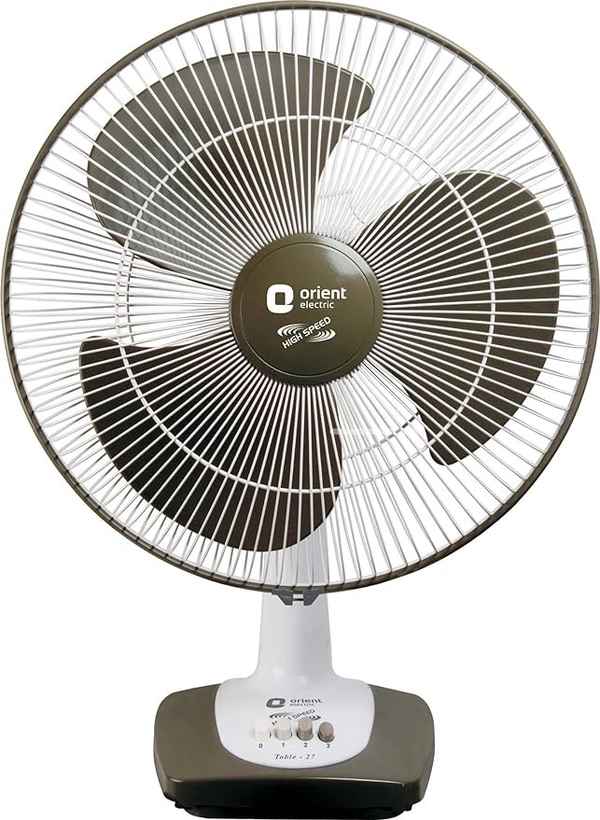 ORIENT Electric Table-27 400mm Table Fan - 400mm, Commander Grey