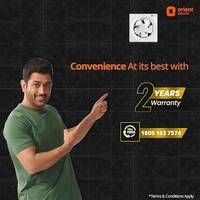 Orient Electric Ventilator Dx 200mm Fan (White) (White) - 150mm, White