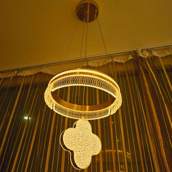 DELAMPS Modern European-Style LED Chandelier Pendant Ceiling Light