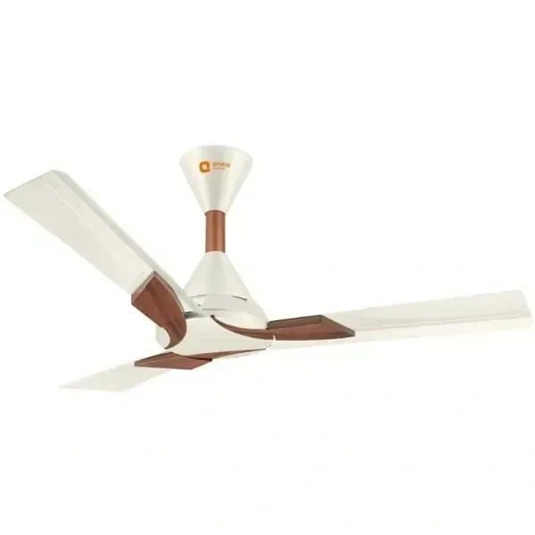Orient Decorative Wendy 1400 mm 1 Star Ceiling Fan - 1400 mm, Pearl White Walnut
