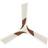 Orient Decorative Wendy 1400 mm 1 Star Ceiling Fan - 1400 mm, Pearl White Walnut