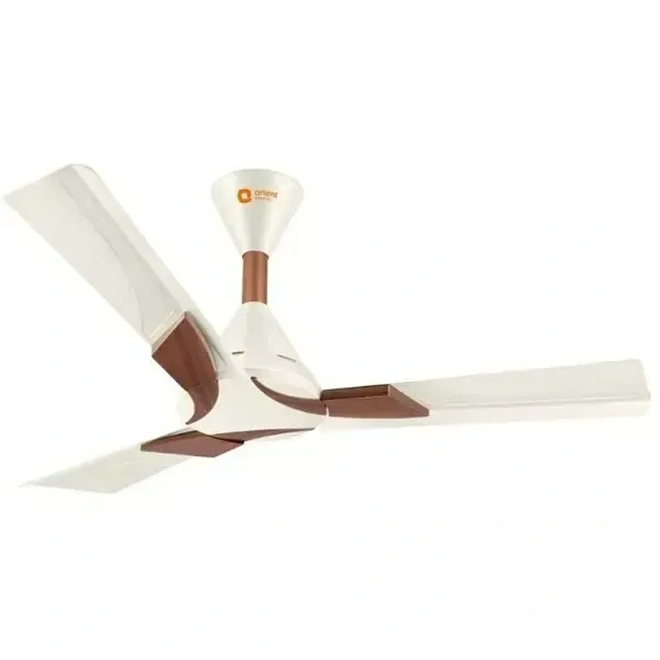 Orient Decorative Wendy 1400 mm 1 Star Ceiling Fan - 1400 mm, Pearl White Walnut