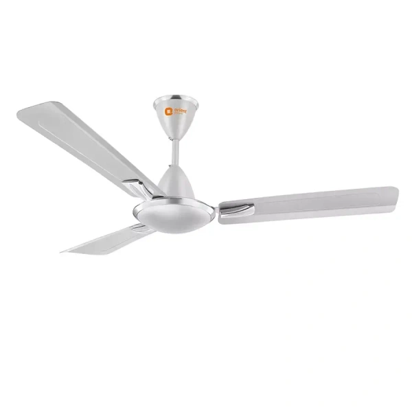 Orient Decorative Gratia Shine HS 1 Star Ceiling Fan - 1200 mm, Silky Silver