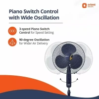 Orient Stand 32 Trendz Electric Blue 400 mm Pedestal Fan - 400mm, Electric Blue