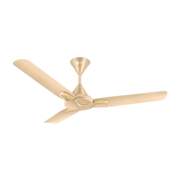 Jazz Art 1200 mm Decorative Ceiling Fan - 1200 mm, Topaz Gold Swing
