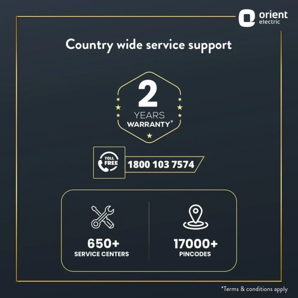 Orient Electric Jazz Maple Ceiling Fan - 1200 mm, Metallic Bronze Copper