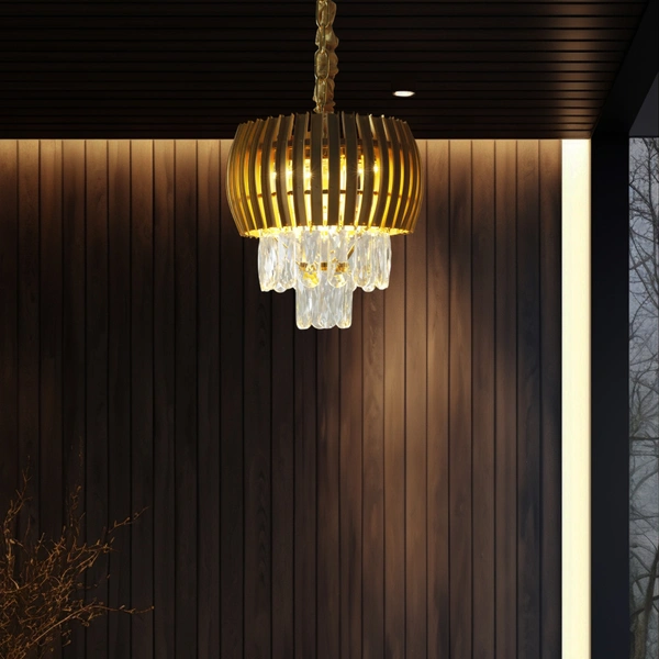 DELAMPS 1152/300mm metal chandelier for kitchen , bedroom two color (warm white, white)