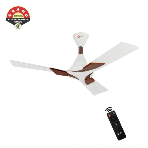 Orient Wendy BLDC Ceiling Fan 1200mm - 1200 mm, White Walnut